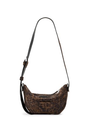 MADEA LEPPO XBODY - Cross body bag - leopard brown