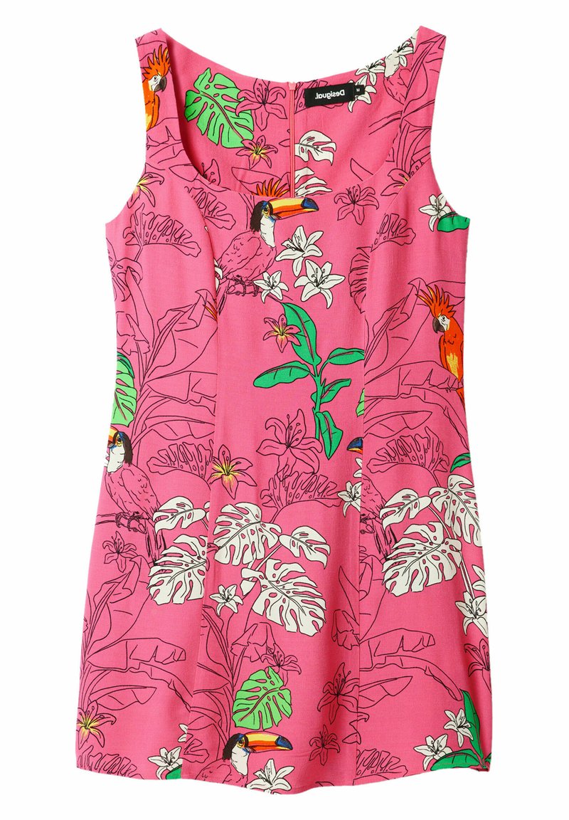 Desigual Jurk donkerroze