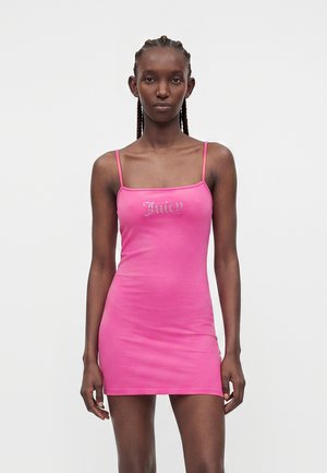 Juicy Couture HAYLEY MINI DRESS - Trikotaažkleit - super pink