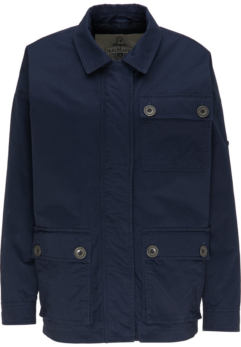 dreimaster Jas blauw