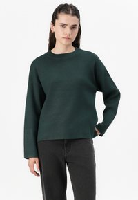 Vero Moda VMSILJE O-NECK BOXY - Pulover - pine grove