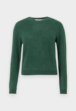 CAROLEE CREWNECK - Vesta - green mystique