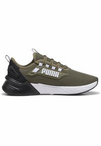 Puma RETALIATE 3 - Pantofi de alergare pe asfalt - olive- black
