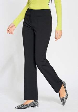 CICILIA FLARED - Trousers - black