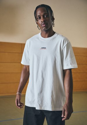 WE BALL TOGETHER GRAPHIC TEE - Print T-shirt - white