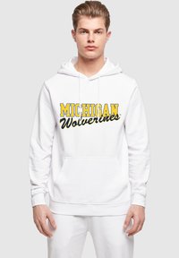 Merchcode MICHIGAN WOLVERINES - SCRIPT  - Luvtröja - white