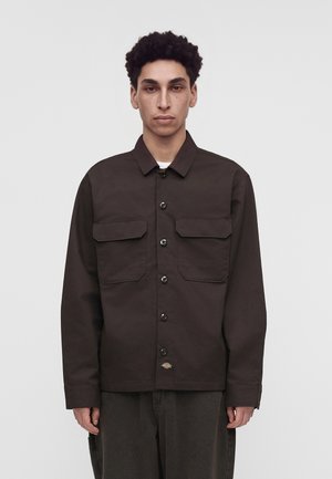 Dickies, SHACKET - Леко яке - dark brown