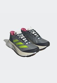 adidas Performance ADIZERO BOSTON 12 - Utcai futócipők - arctic night/lucid lemon/carbon