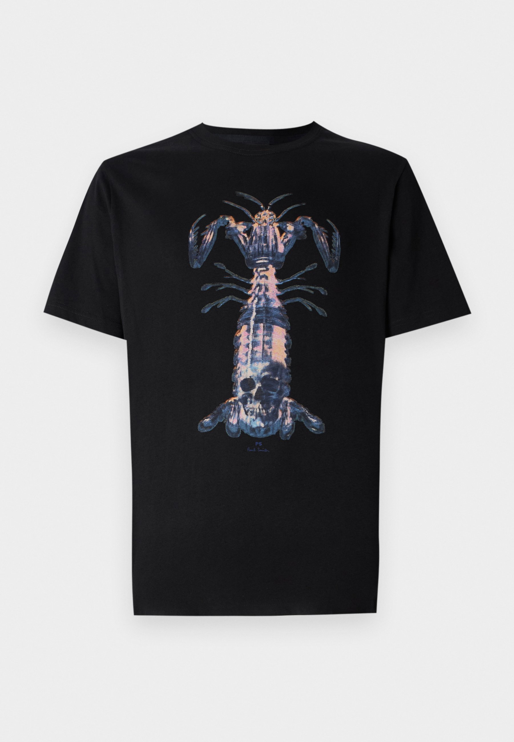 PS Paul Smith ANIMAL SPRAY CANS - Print T-shirt - black