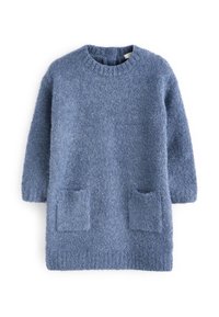 Next BOUCLÉ - Abito in maglia - blue