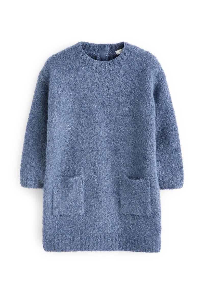 Next BOUCLÉ - Abito in maglia - blue
