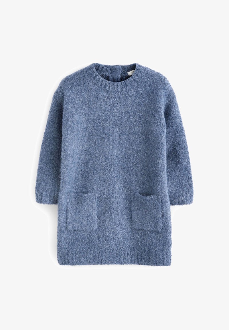 Next BOUCLÉ - Abito in maglia - blue