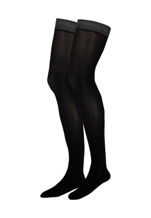 KOMPRESSION SOFT TOUCH STAY UP - 50 DEN - Overkneestrümpfe - black