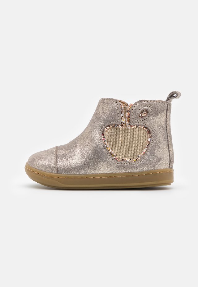 BOUBA NEW APPLE - Støvletter - taupe/platine
