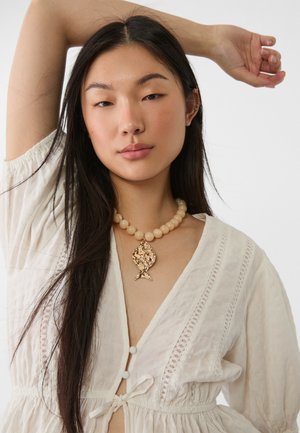 FISH  - Necklace - beige