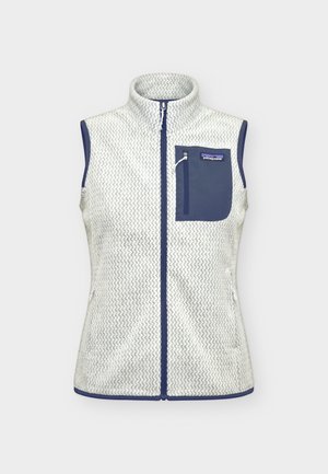 Patagonia, R1 AIR VEST - Γιλέκο - birch white