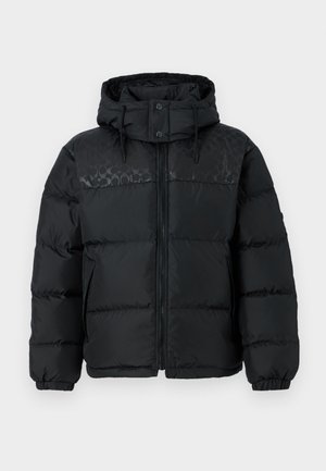 COACH PUFFER JACKET - Jachetă cu puf - black