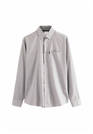 Next REGULAR FIT - EASY IRON BUTTON DOWN OXFORD - Hemd - chocolate brown stripe
