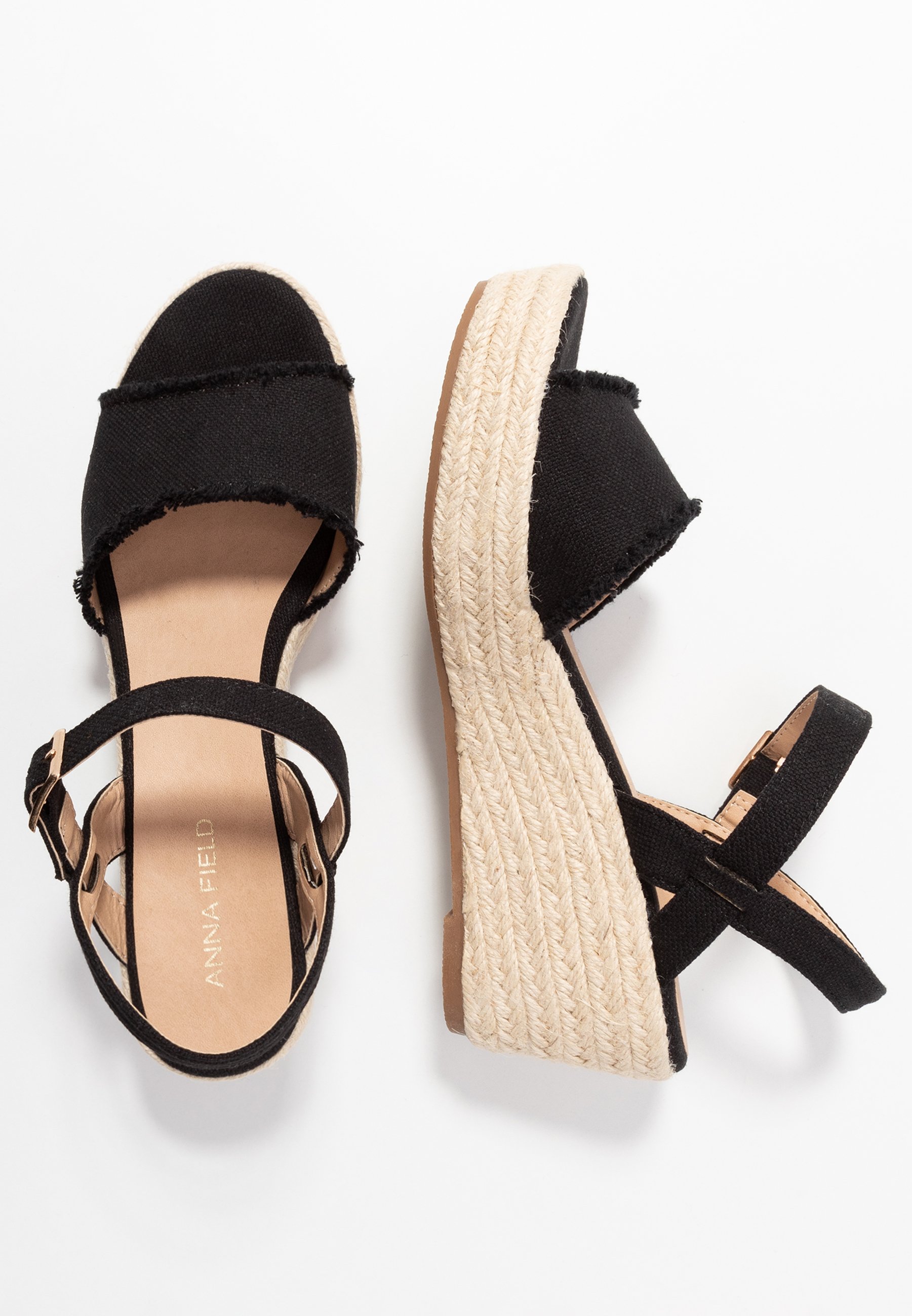 Anna Field Alpargatas - black/negro - Zalando.es