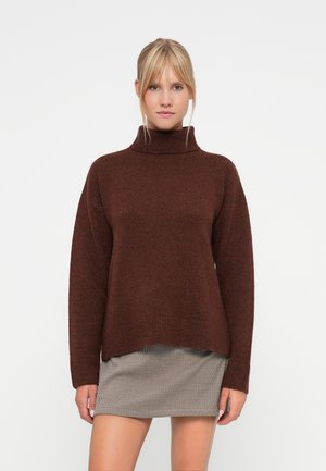VIELLIE ROLLNECK  - Trui - chocolate fondant