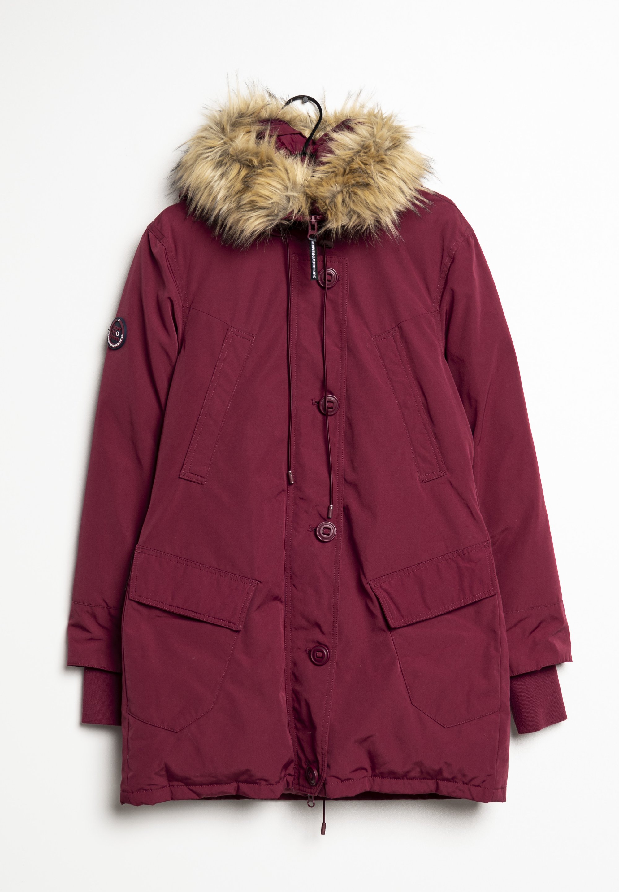 Superdry Co Wintermantel pink (Pre-owned) Zalando