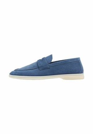 Loafers - steel suede