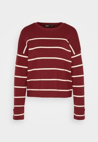 ONLAMY O NECK  - Pulover - cabernet/birch