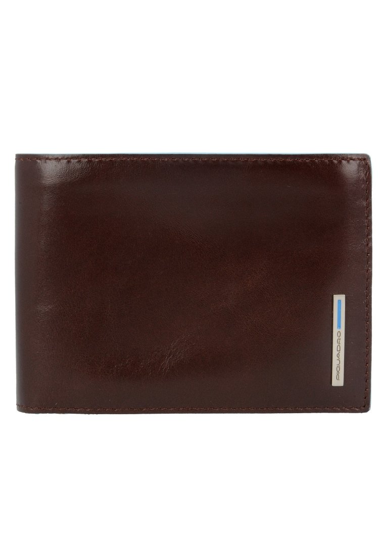 Piquadro Blue Square portemonnee met 4 vakken voor creditcards, 12 cm, 0,43 l, nachtblauw : Piquadro