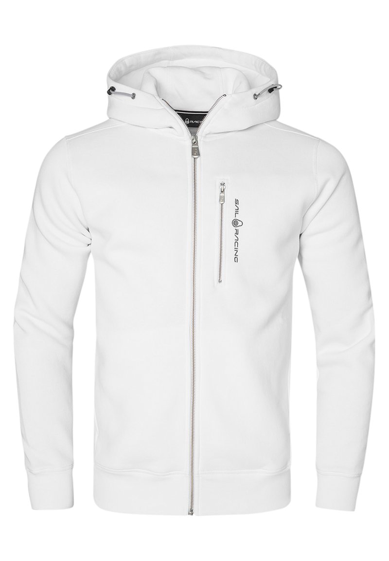 Sail Racing Tröja med dragkedja - white/vit - Zalando.se