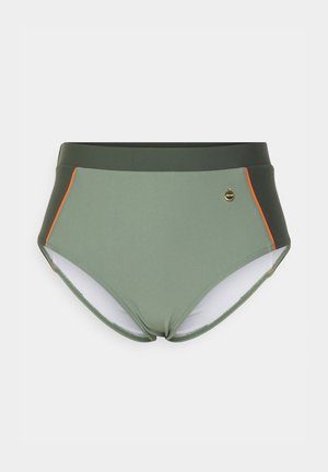LASCANA PANTS HIGHWAIST - Bikini-Hose - olive