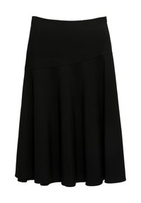 FLOUNCE- MIDI  - Jupe trapèze - black
