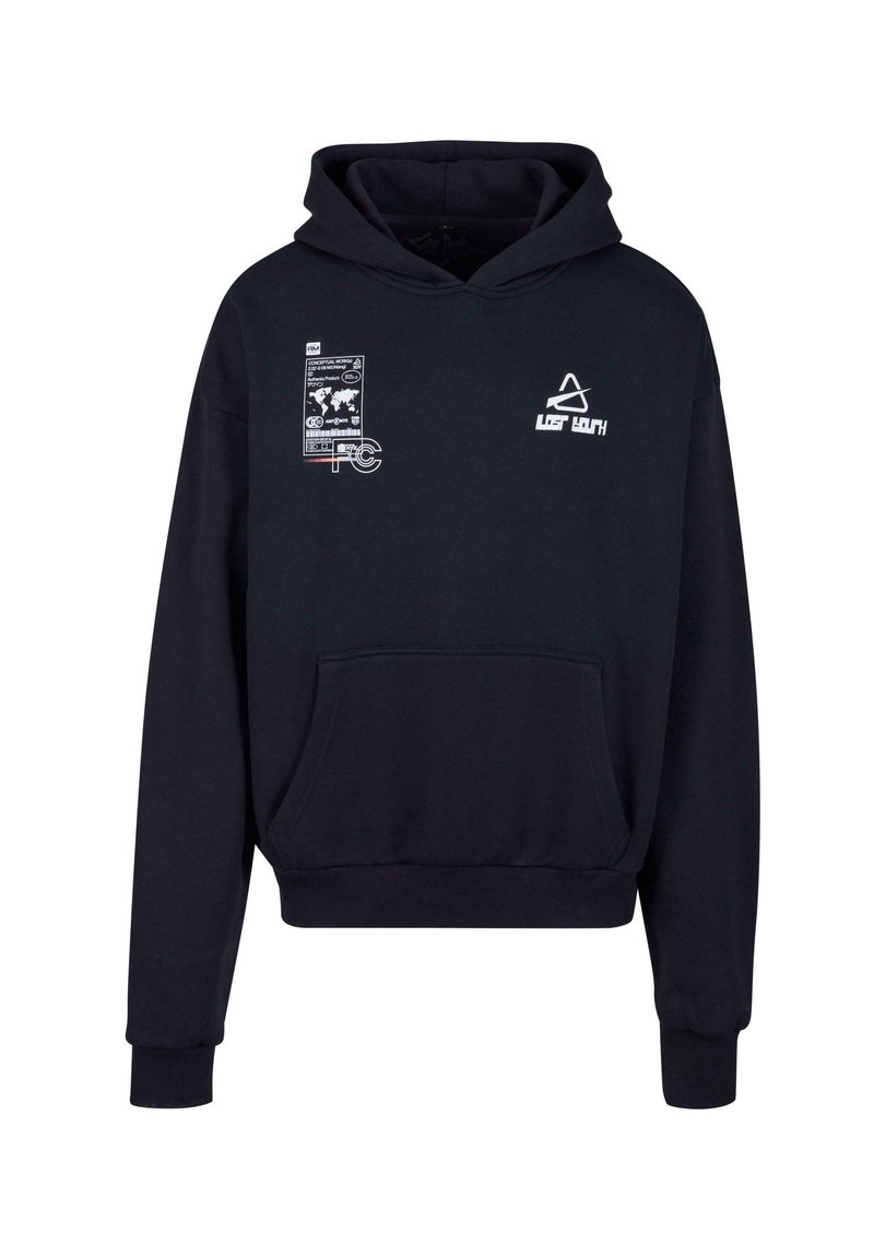 Lost Youth Hoodie zwart Lost Youth Hoodie zwart