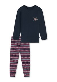 Schiesser SET - Pyjama set - dunkelblau