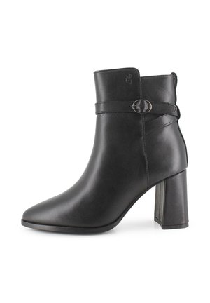 Botines de tacón - black