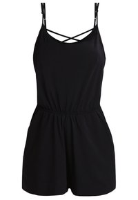 LADIES SHORT SPAGHETTI - Jumpsuit - black