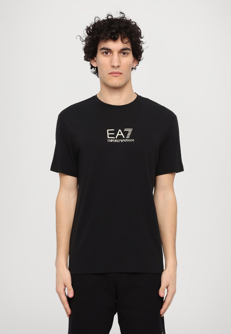 EA7 Emporio Armani - Print T-shirt - black, Enlarge