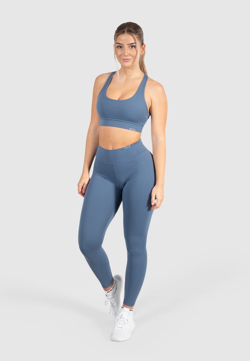 Smilodox SPORT BH ADVANCE PRO - Sujetadores deportivos con sujeción ligera - blau