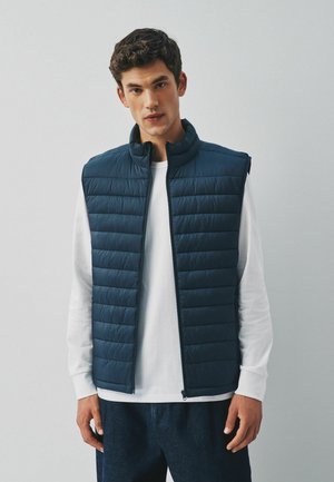 Next, REGULAR FIT - LIGHTWEIGHT SHOWER RESISTANT QUILTED GILET - Weste - navy