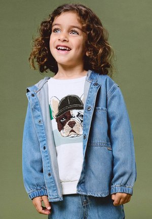Name it, HEMD KAPUZEN DENIM - Cowboyjakker - vintage medium blue denim