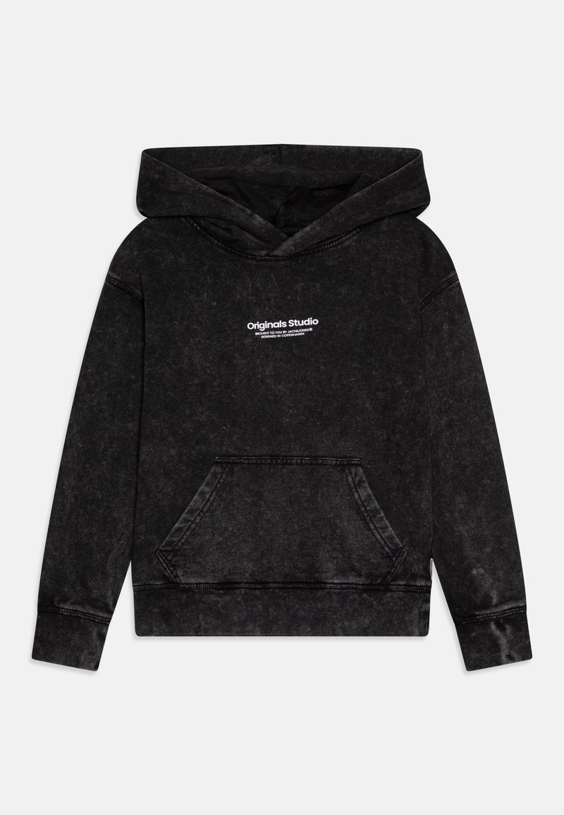 Jack & Jones Junior JORVESTERBRO HOOD JNR - Športni pulover - black