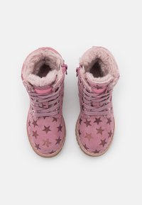 TOM TAILOR Bottines à lacets - old rose