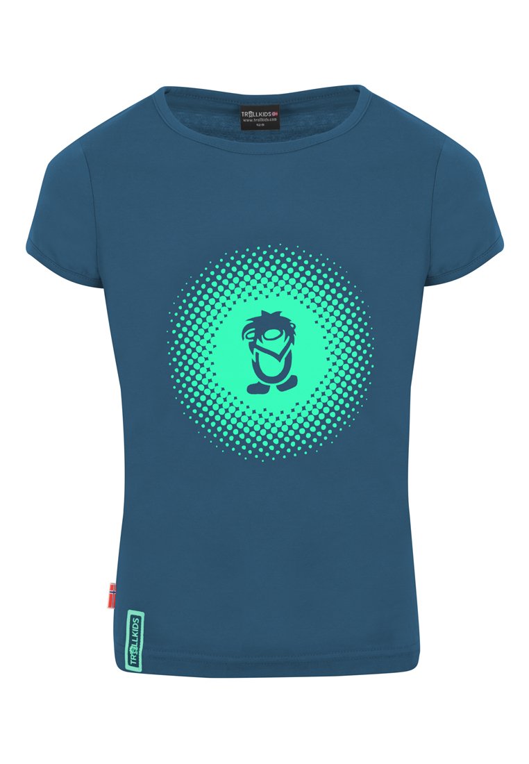 Trollkids Sport T-shirt petrol