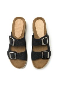 mtng Mules à talons - black