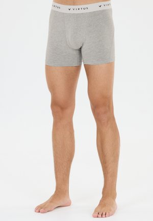 VIRTUS, VIRTUS BOXERSHORTS TUCH V2 - Lange Boxershorts - light grey melange