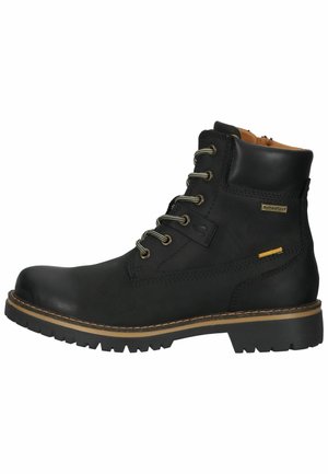 Lace-up ankle boots - black c
