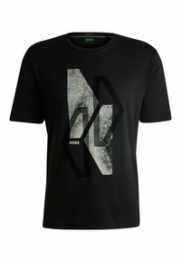 BOSS T-shirt med print - black one