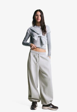 BARREL WITH STOPPERS - Tréningruha alsók - dark grey
