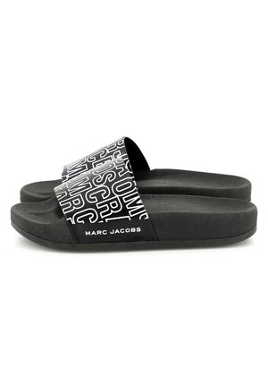 Marc Jacobs AQUA SLIDES UNISEX - Pool slides - black