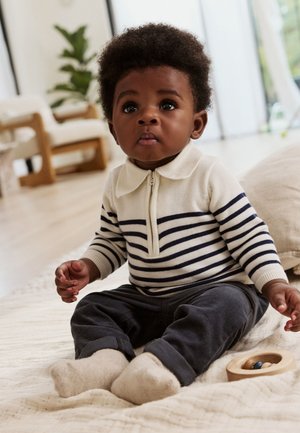 Next REGULAR FIT SET - Jersey de punto - navy stripe