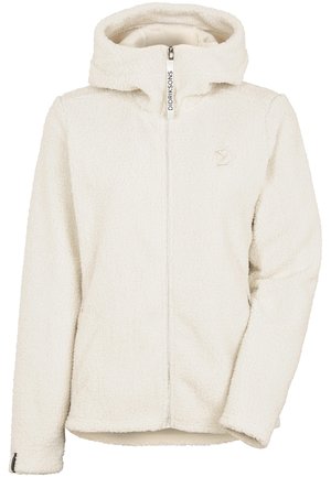 Didriksons ANNIKEN - Fleece jacket - white